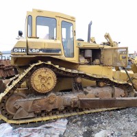 Used CAT D6H LGP Crawler Bulldozer in good condition made in Japan