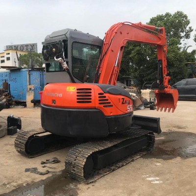 Used Mini Excavator Hitachi ZX55UR With Hydraulic Thumb