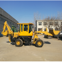 China Mini front wheel loader tractor backhoe loader WZ30-16