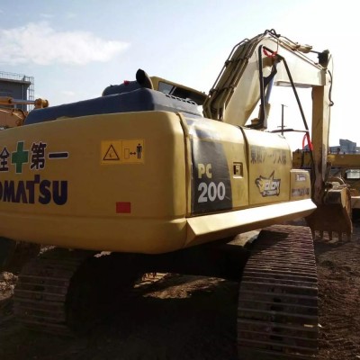 Second Hand  Komatsu PC200-8 Crawler Excavator For Hot Sale