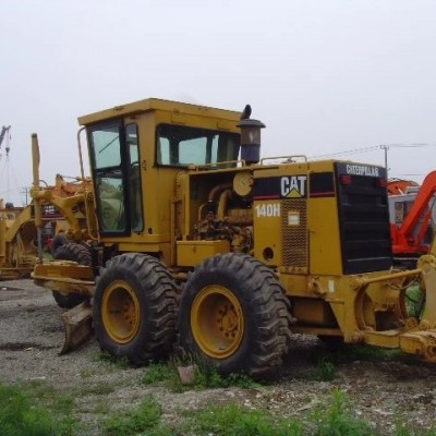 5 Shanks Ripper 140H Motor Used CAT Grader With Caterpillar 3306 Engine