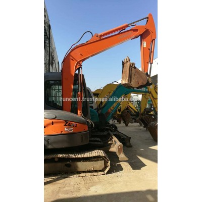 Used Hitachi Excavator ZX55 Used Mini Excavator Japan Mini Digger For Sale